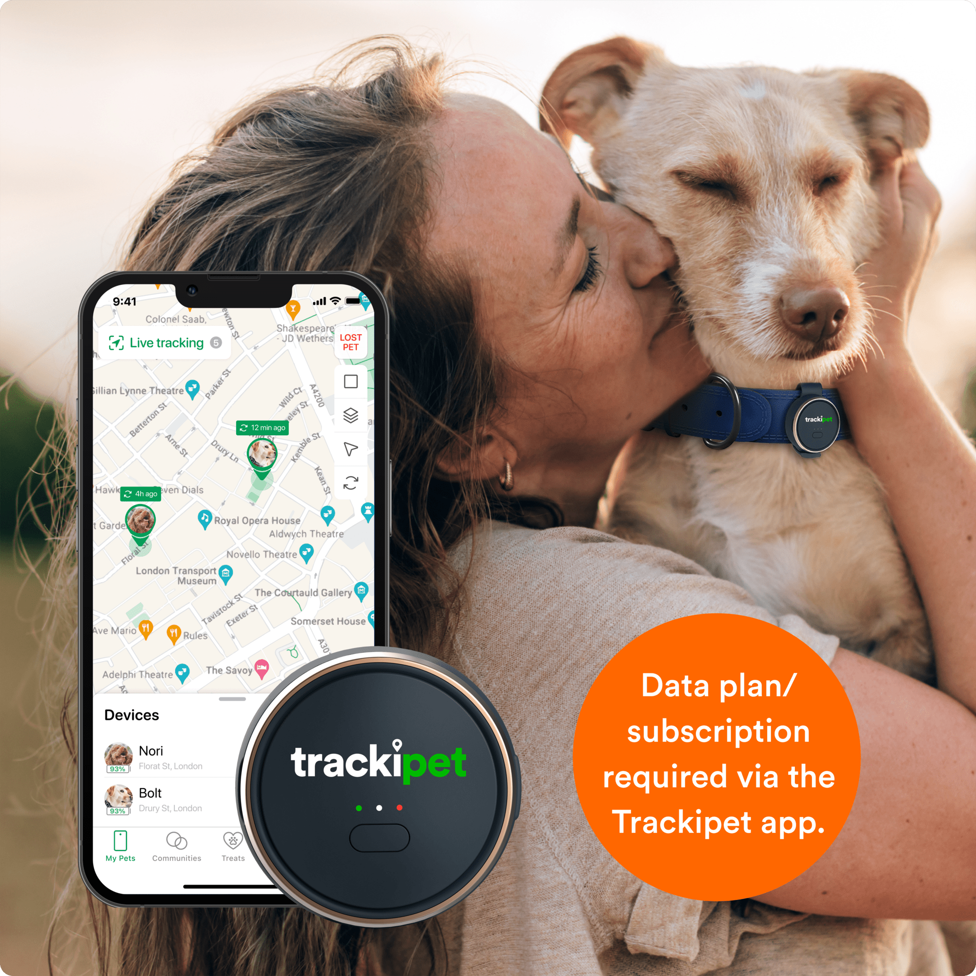 TrackiPet UK + 3 Months Free Plan