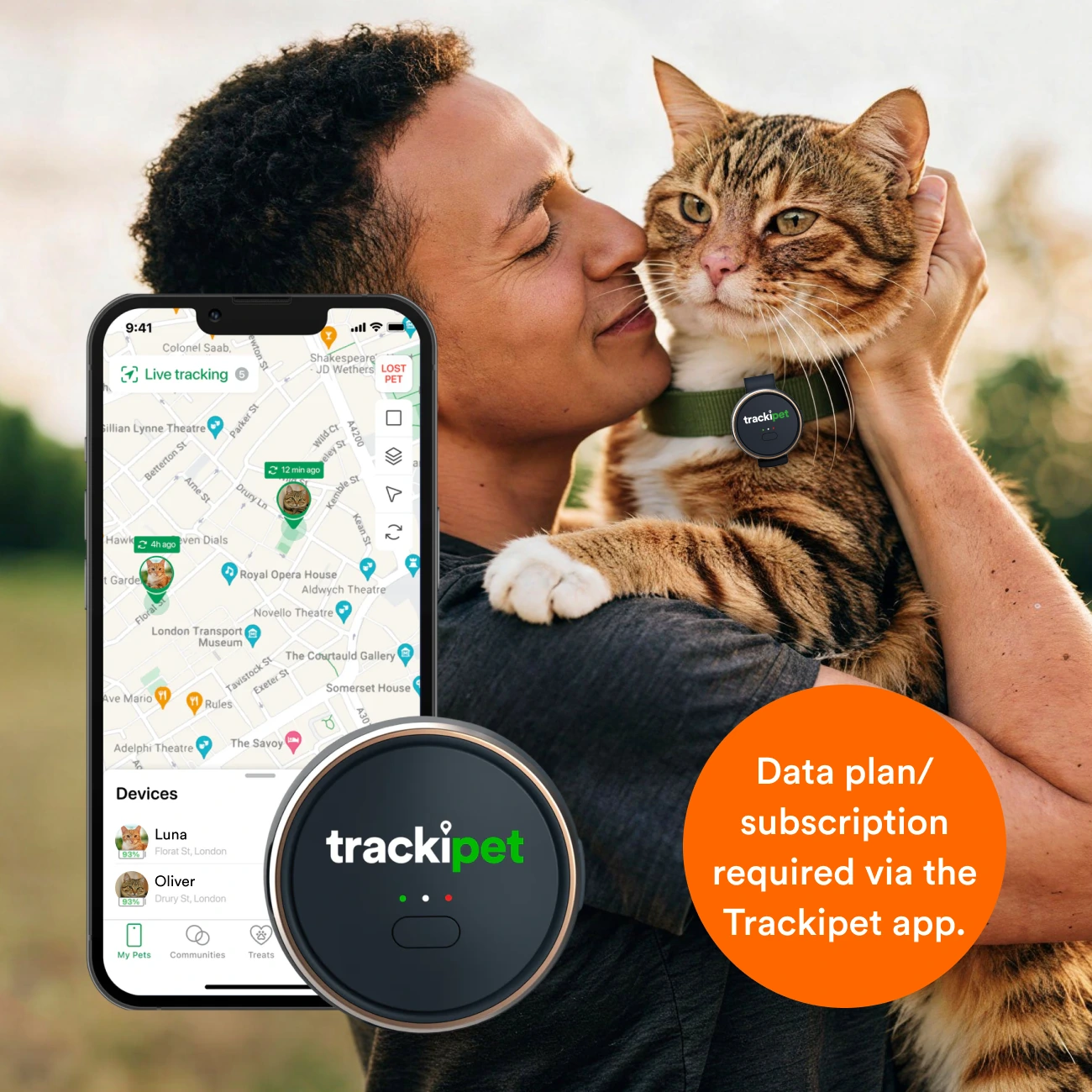 Trackipet for Cats