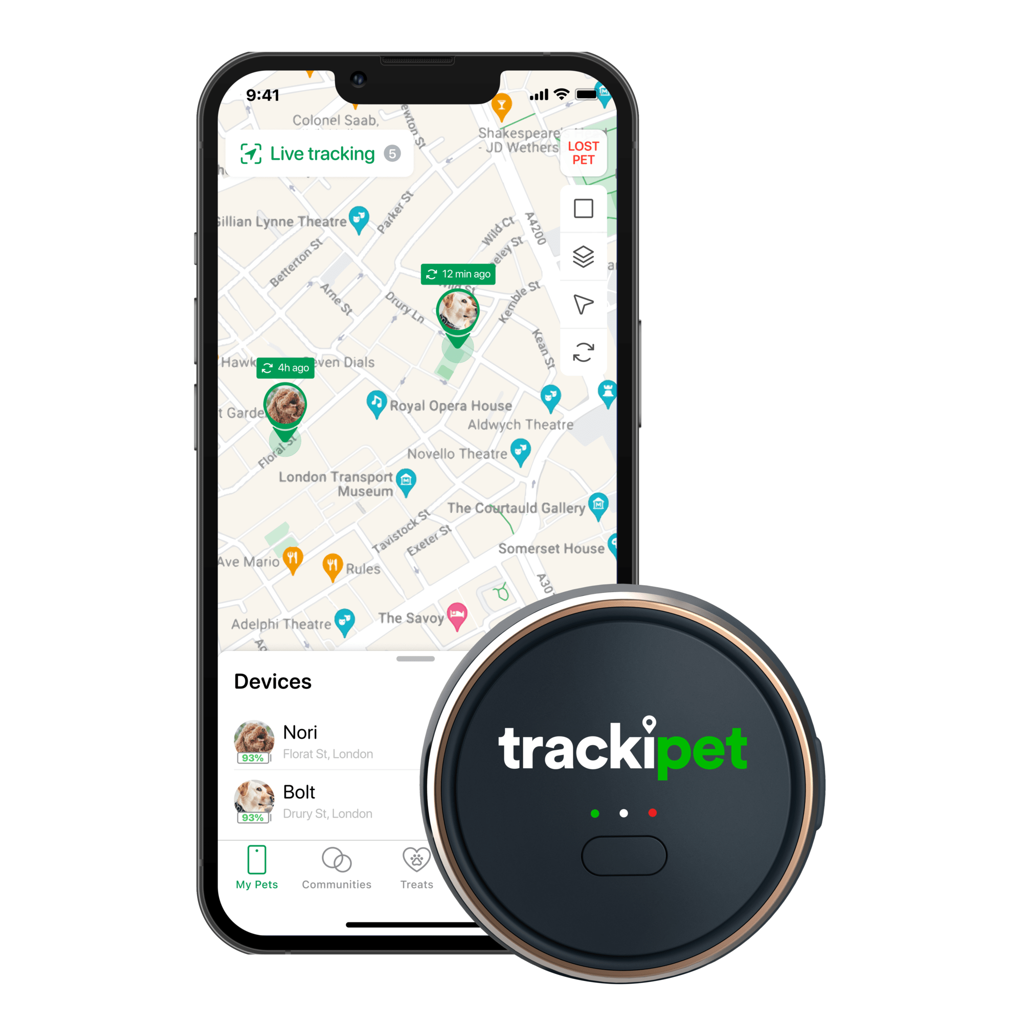 TrackiPet + 12 Months Plan - trackipet-be
