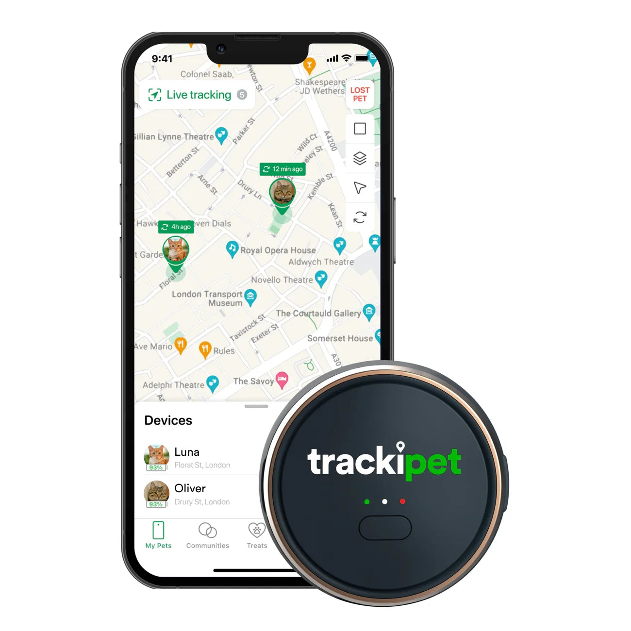 Trackipet for Cats